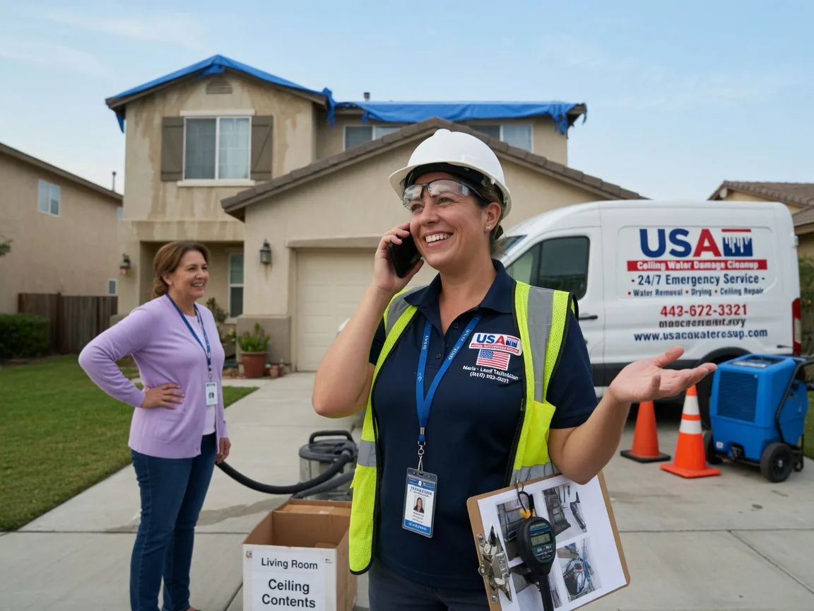 Ceiling Water Damage Restoration Merrimac, WI FAQs